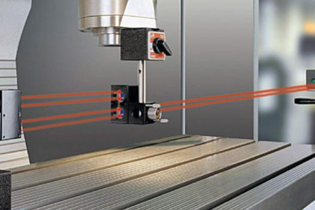 Imagen de calibración láser CNC